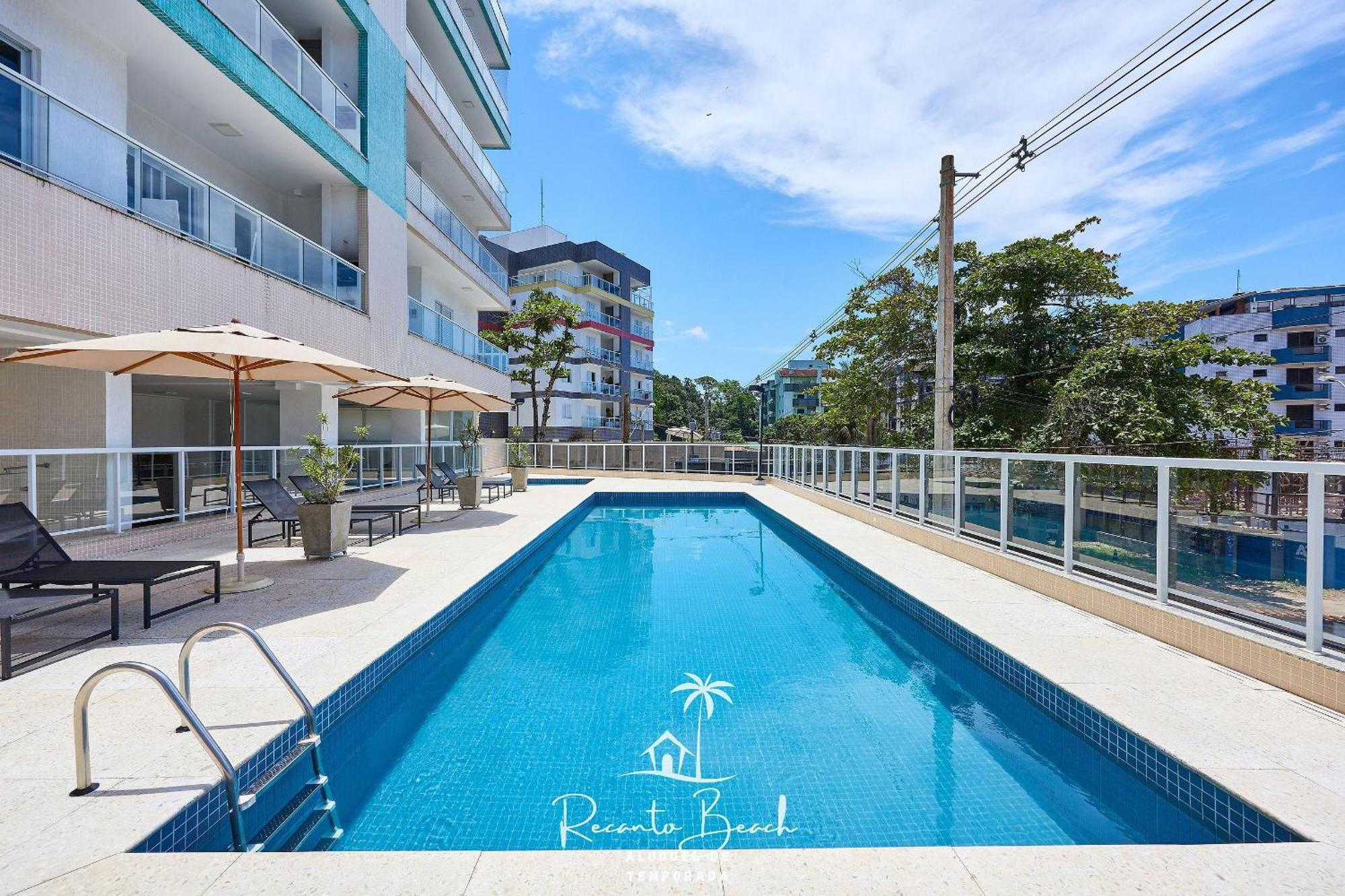 Apto Com Piscina Aquecida Sauna E Churrasqueira Ubatuba Extérieur photo