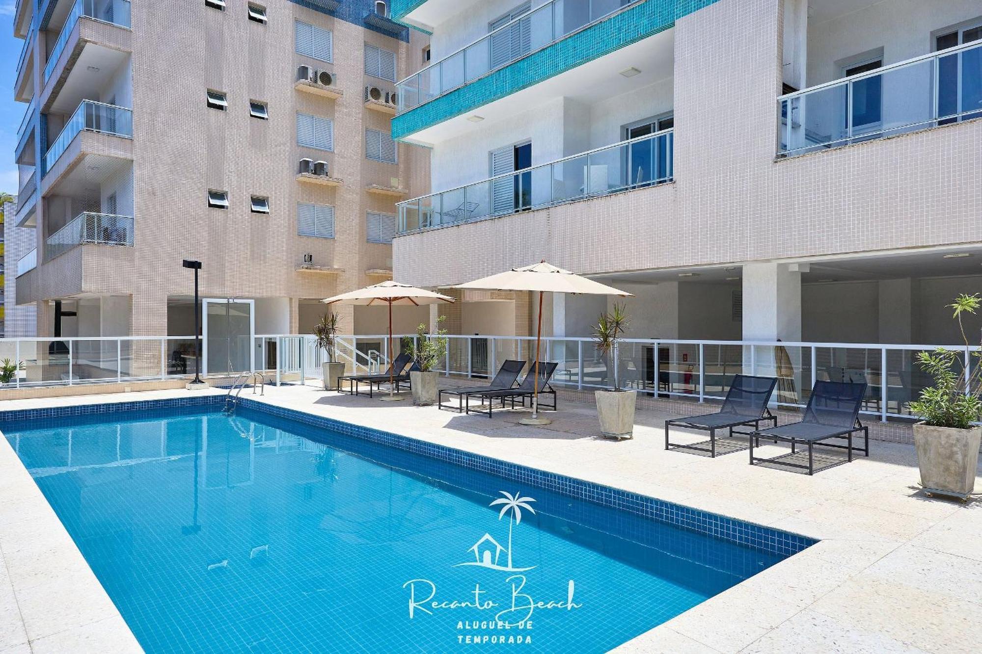 Apto Com Piscina Aquecida Sauna E Churrasqueira Ubatuba Extérieur photo